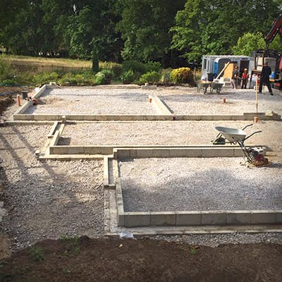 building groundwork in matlock derbyshire